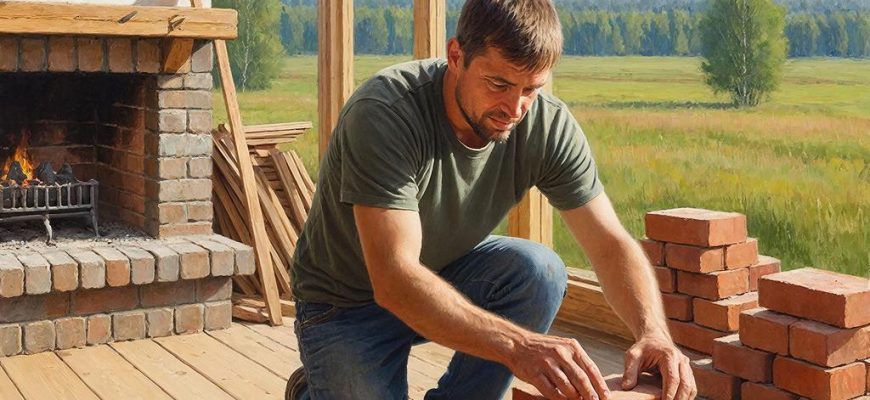 От Мечты к Камню: Как Мы Построили Свой Очаг, Воплощая Жизнь в Каждом Кирпиче