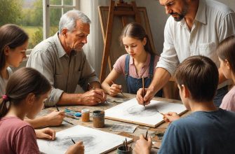 Распахните Своё Творческое "Я": Путешествие в Мир Рисования Через Мастер-Классы